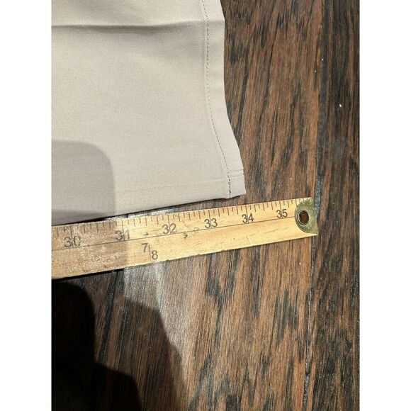 Peter Millar EB66 Pants Mens Size 38 38x34 Khaki Tan Beige - Picture 7 of 9